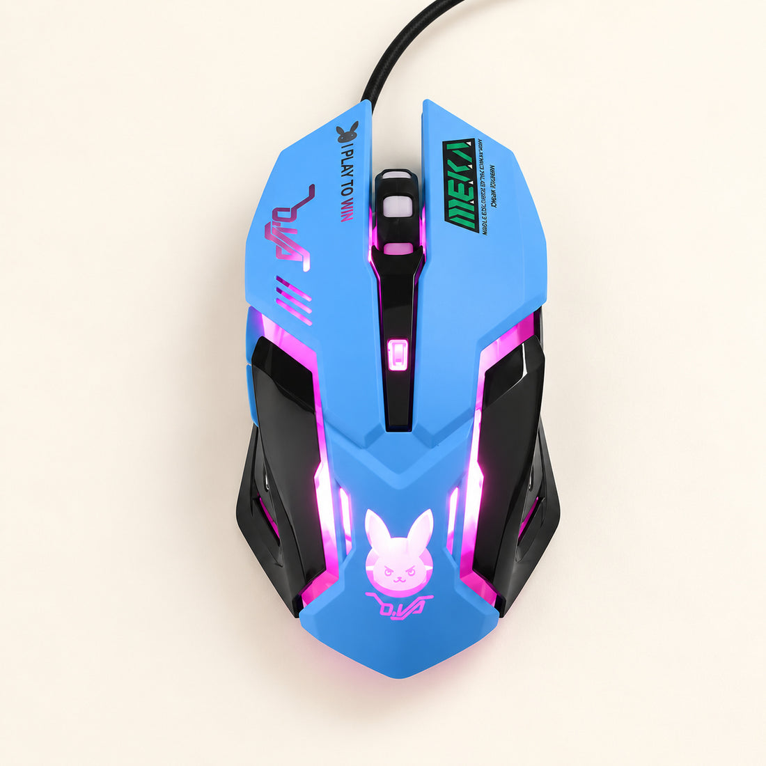 Mouse Gaming LED a 6 Pulsanti – Design Hero