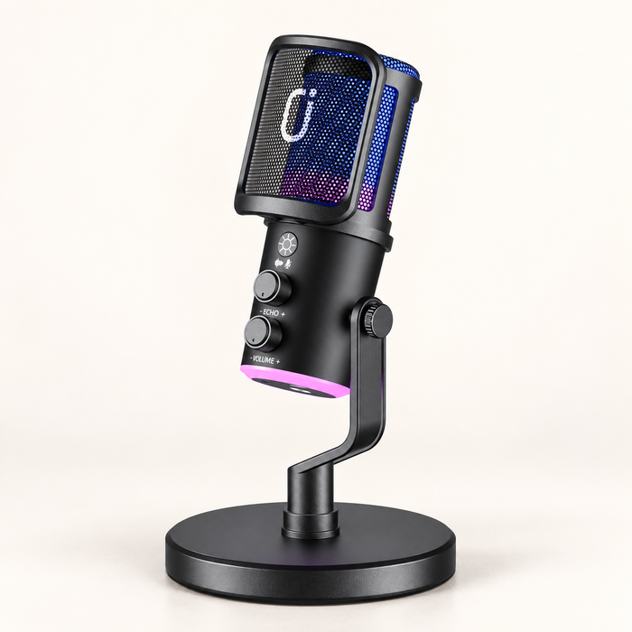 Microfono Dinamico USB/XLR RGB – Podcast, Gaming e Streaming