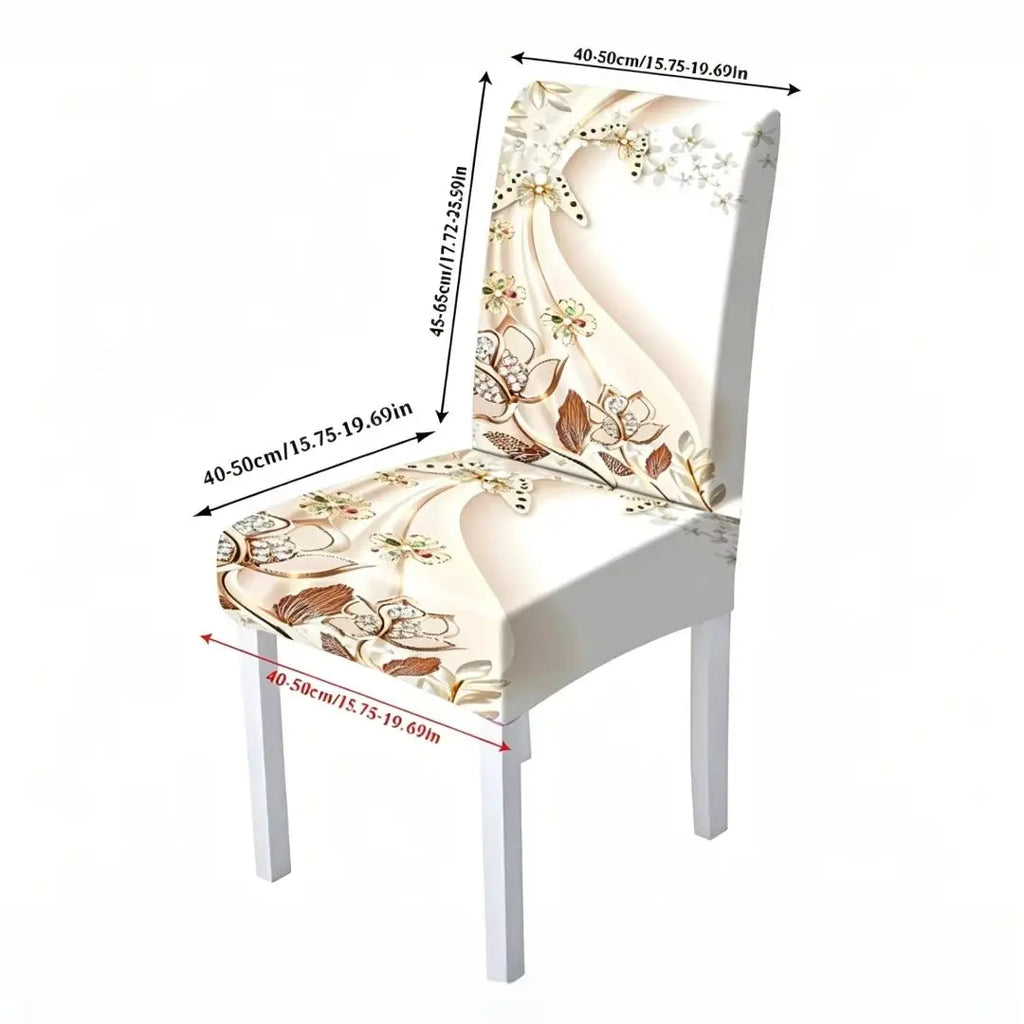 Elastic Milk Silk Water and Electricity Resistant Competitive Chair Cover, Internet Cafe Gaming Hall Chair Cover