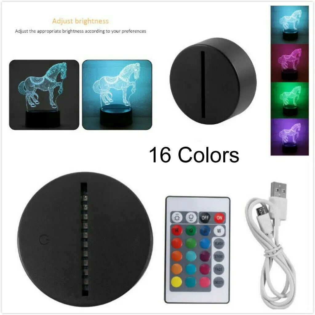 3D LED Gaming Party Setup Lamp Gaming Room Lamp Decoration USB Powered Night Light Table Lamp for Bedroom Decor Christmas Lights