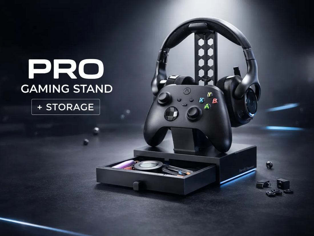 PRO Gaming Stand – Supporto 3D Modulare per Controller e Cuffie