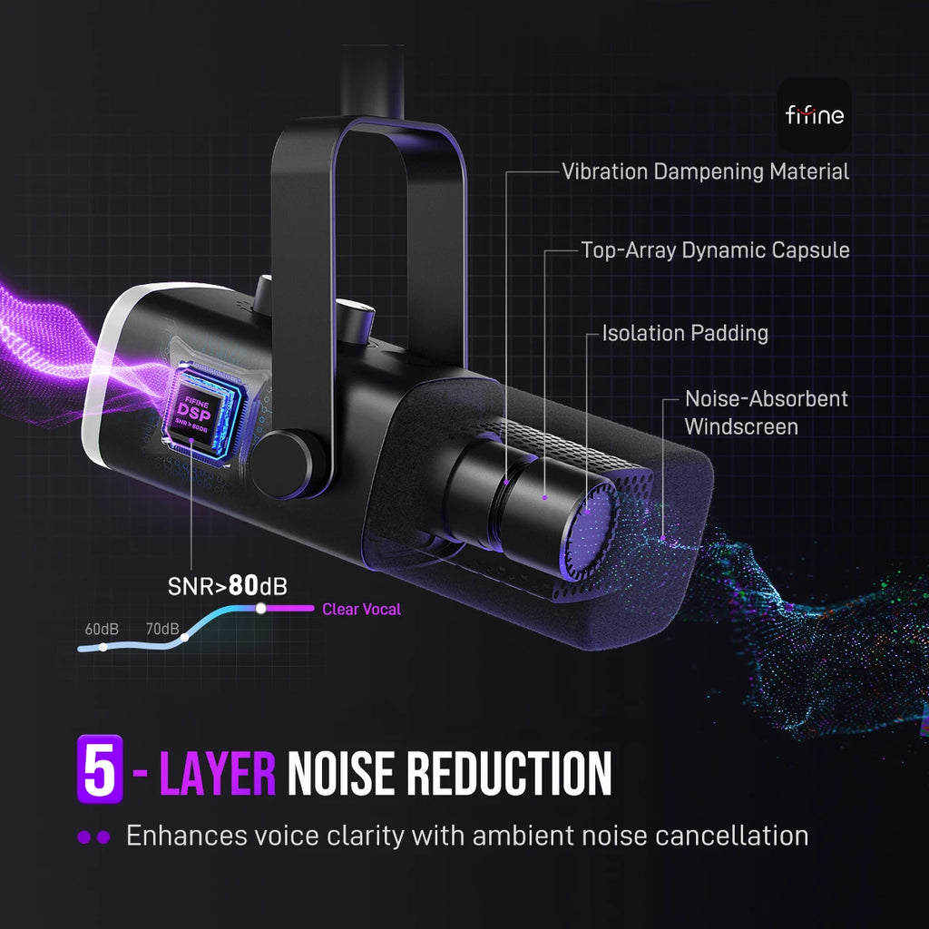 FIFINE USB/XLR Dynamic Microphone