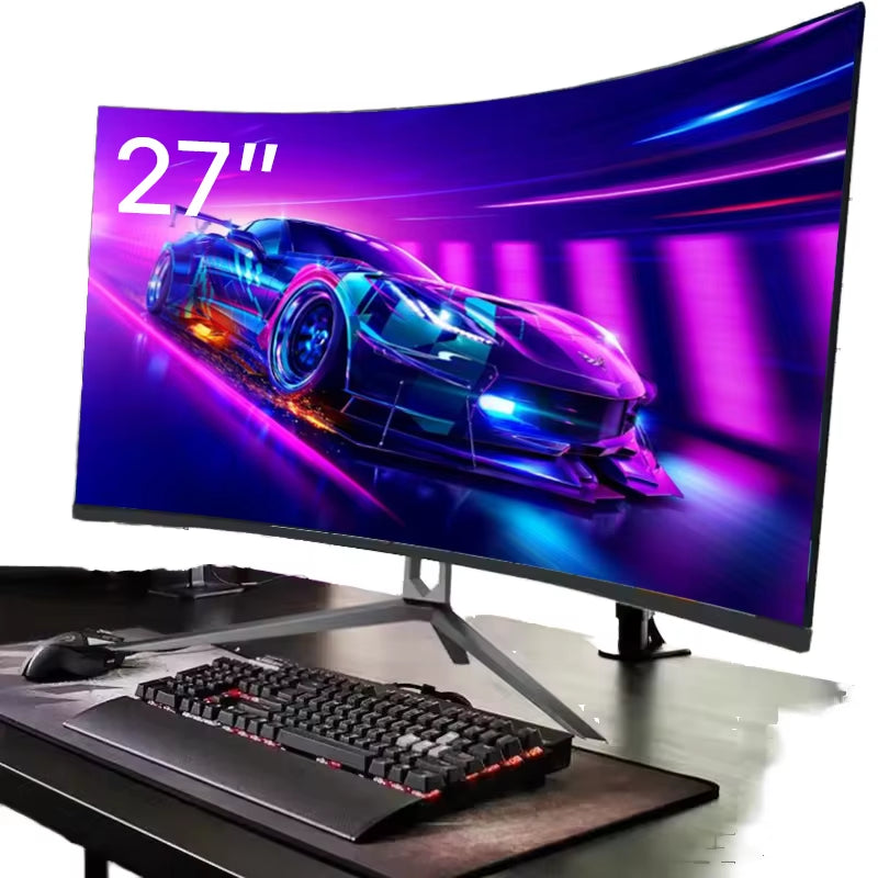 24-Inch Gaming Monitor for PC 165Hz LED BNC TV DC Video USB Touch Screen Used Business LED Monitor