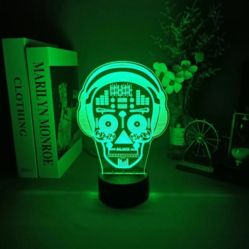 3D LED Gaming Party Setup Lamp Gaming Room Lamp Decoration USB Powered Night Light Table Lamp for Bedroom Decor Christmas Lights