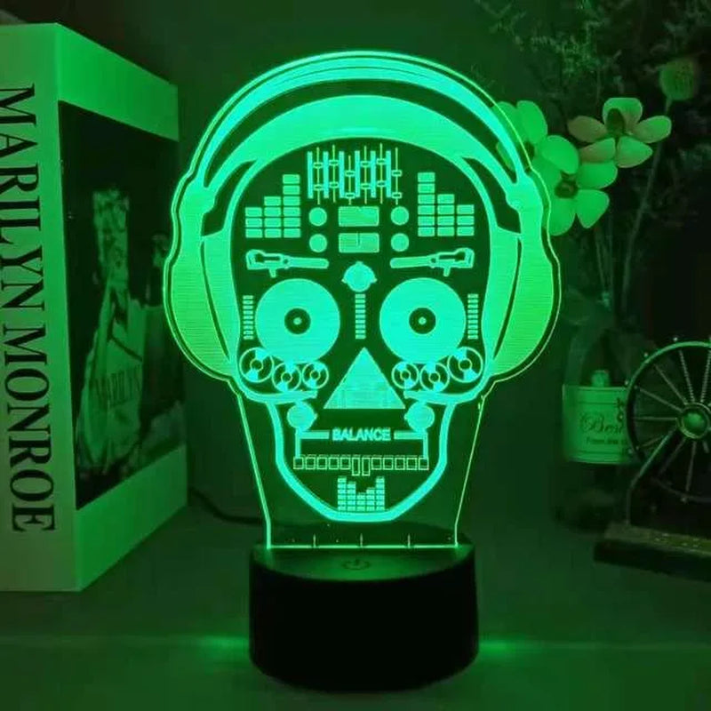 3D Night Lamp Gaming Room Desk Setup Lighting Decor on the Table Pro Gamer Icon Logo Bedroom Sensor Light for Kids Bedside Gift