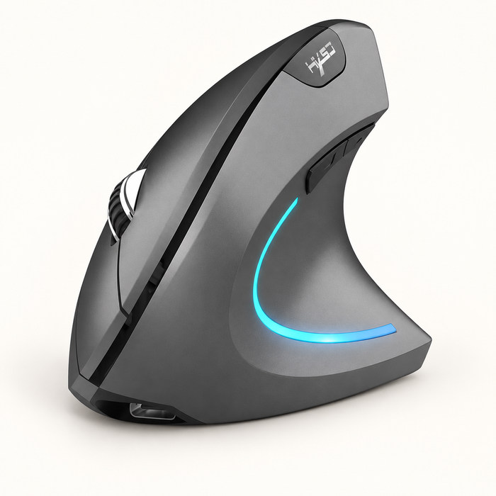 Mouse Verticale Wireless – Bluetooth Silenzioso Ricaricabile