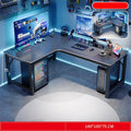 Home Office Computer Table L Shape Desk Gaming