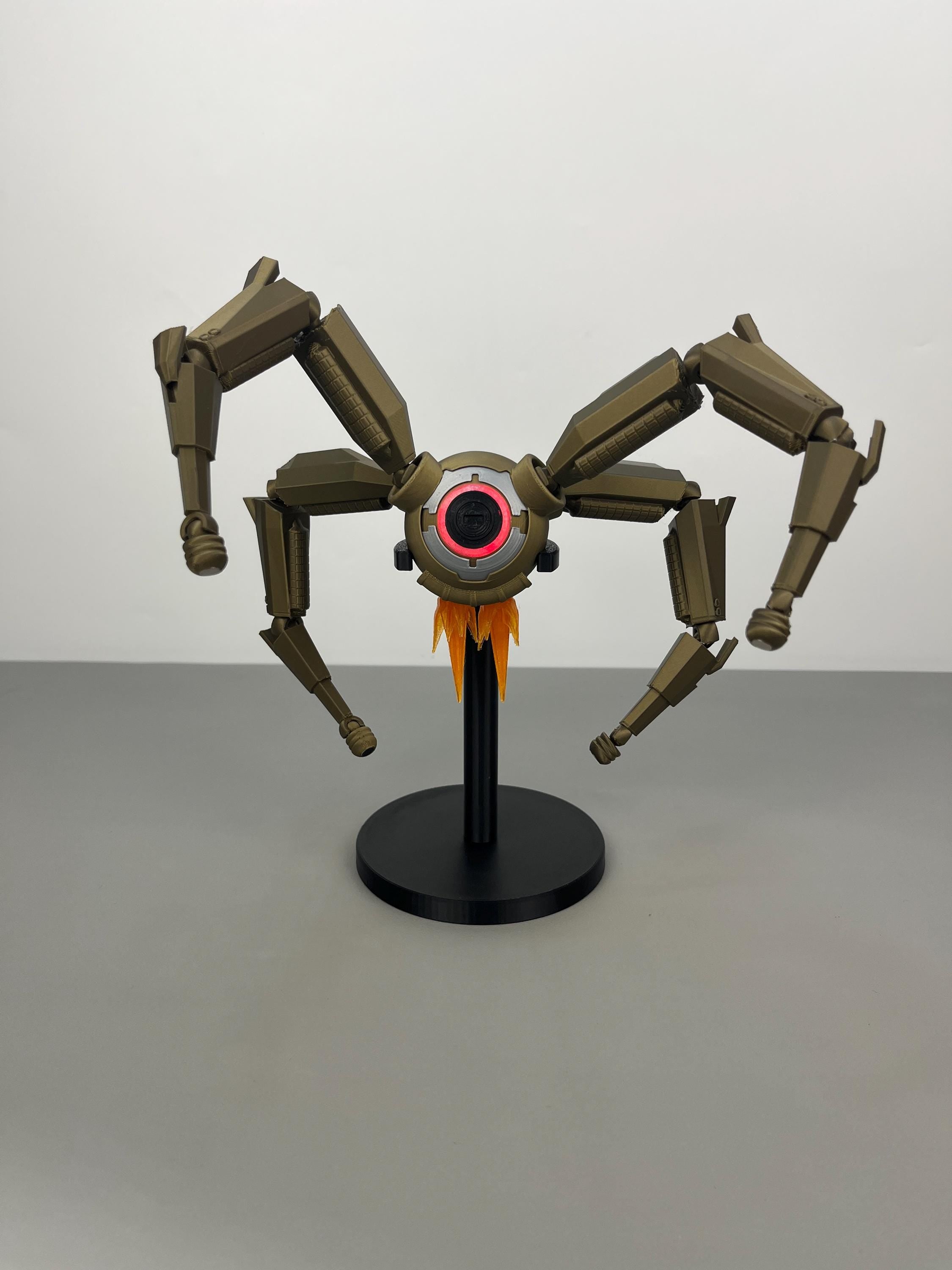 Arc Raiders Leaper Figure, Magnetic Floating Collectible, RGB Robot Statue, Gamer Desk Decor, Gaming Gift, Sci-Fi Fan Art Collectible