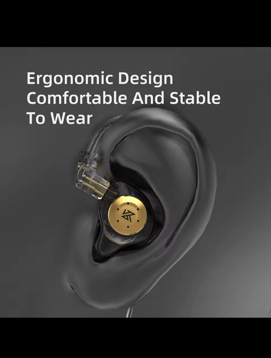 "KZ EDX Pro Bass Auricolari Corsa,Gaming,Ufficio" Cancellazione del Rumore