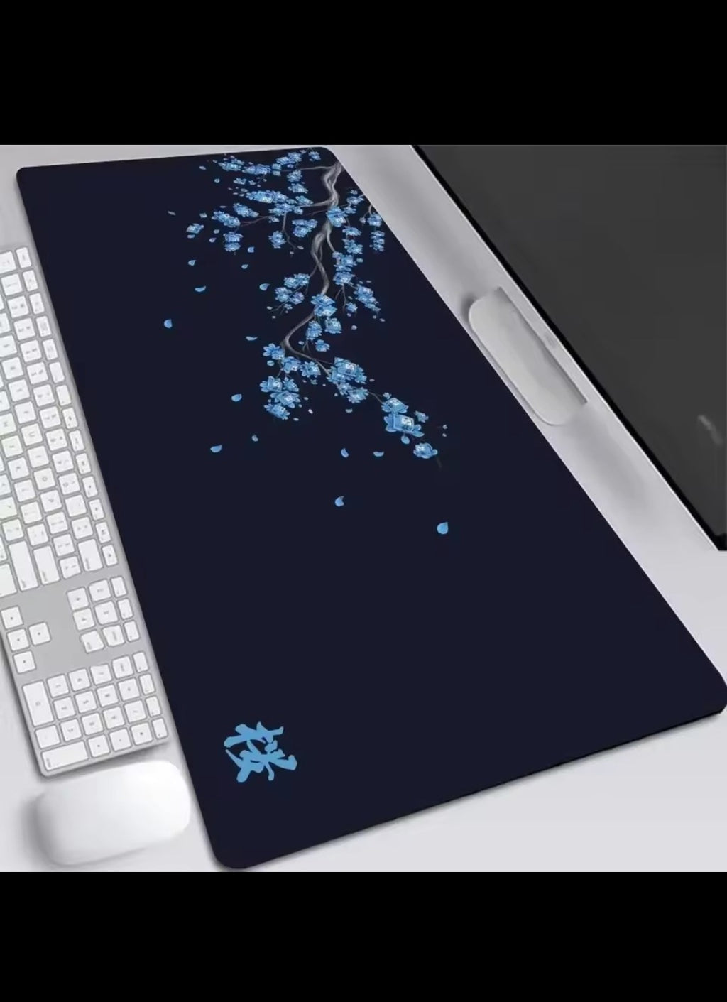 Tappetino Mouse XXL Sakura – Deskmat Giapponese Elegante per Gaming e Ufficio